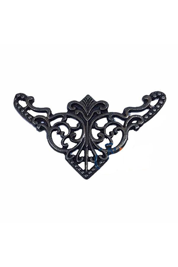 Dekorati̇f Köşe Süsü, Köşeli̇k - Büyük, 31X55Mm, Eski̇tme, 100 Adet