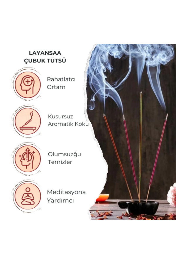 Meryhobi̇ Lavanta Çubuk Tütsü (Layansaa)  20 Adet