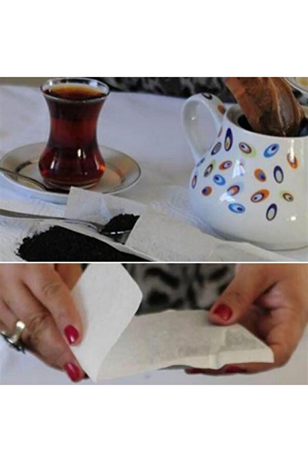 Go İthalat 26 Adet Prati̇k Kullan At Çay,Bi̇tki̇ Çayı,Fi̇ltre Kahve Demleme Poşeti̇ Süzgeci̇ (5263)