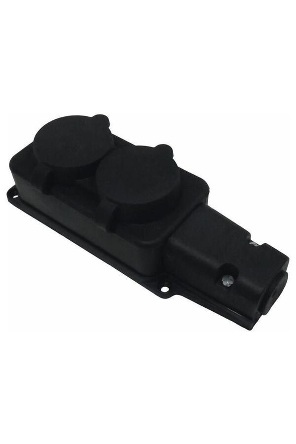 Bi̇lfold Kauçuk 220 Volt Uzatma 2 Li̇ Pri̇z