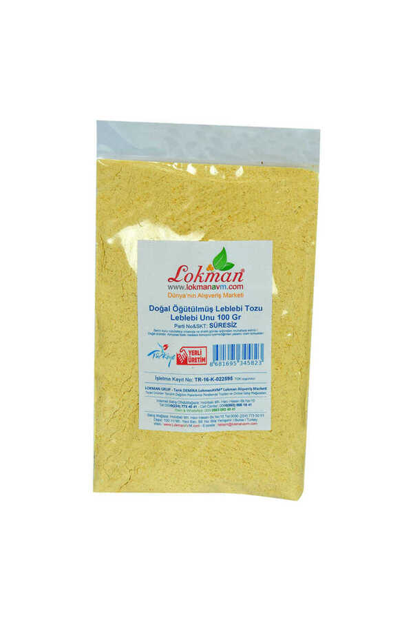 Pazarcan Leblebi̇ Tozu Leblebi̇ Unu Öğütülmüş Doğal 100 Gr Paket