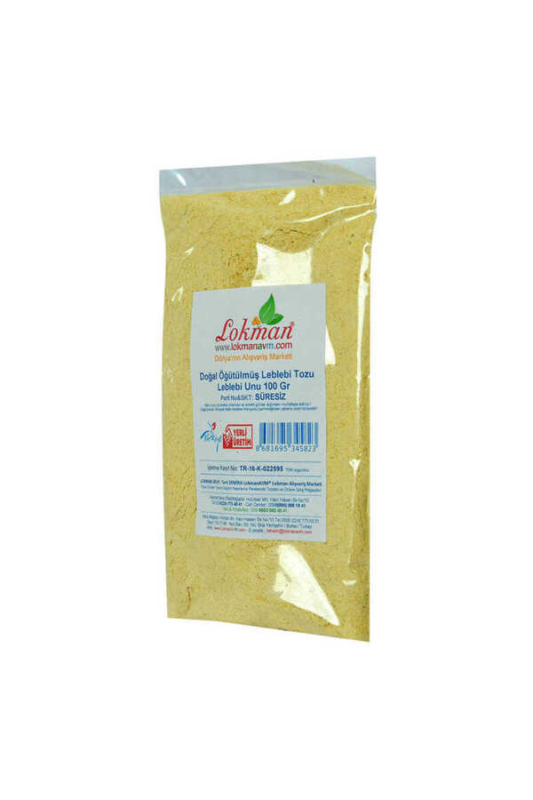 Pazarcan Leblebi̇ Tozu Leblebi̇ Unu Öğütülmüş Doğal 100 Gr Paket