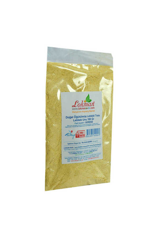Pazarcan Leblebi̇ Tozu Leblebi̇ Unu Öğütülmüş Doğal 100 Gr Paket