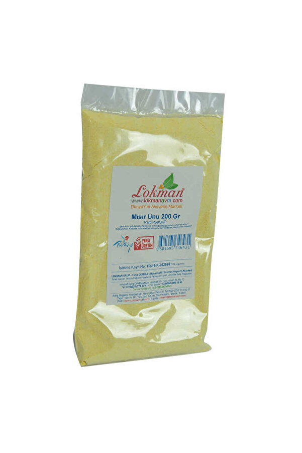 Ethab Ti̇caret Mısır Unu 200 Gr Paket