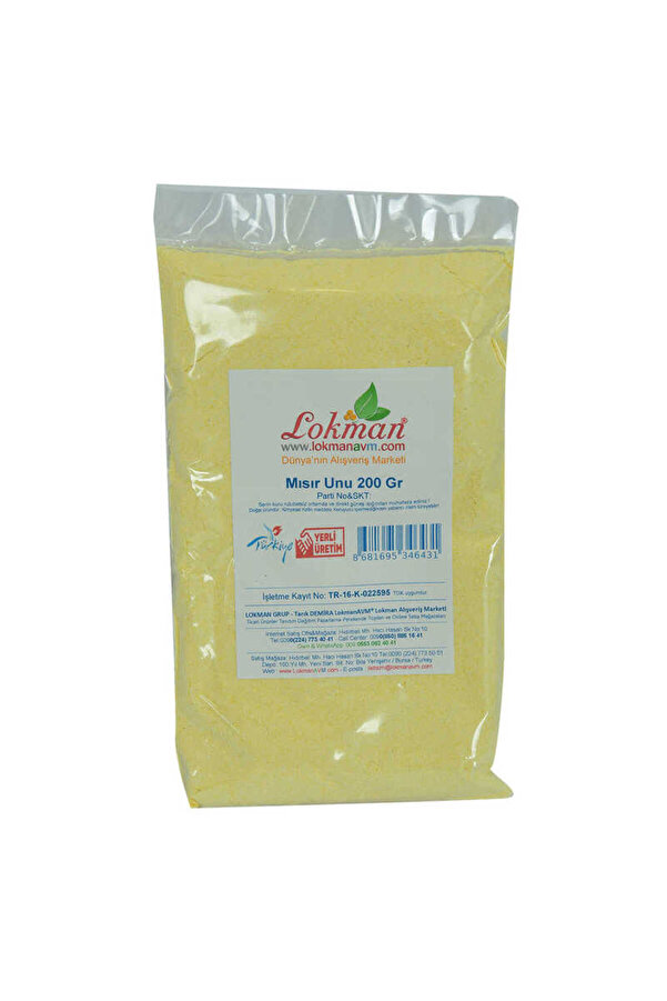 Ethab Ti̇caret Mısır Unu 200 Gr Paket