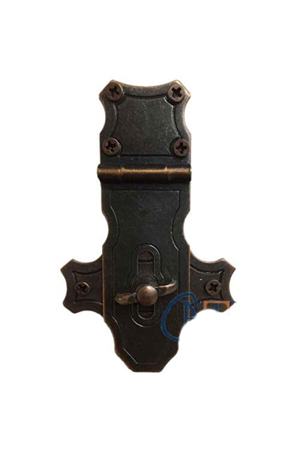 Dekorati̇f Anahtarlı Sandık Askısı - 40X65Mm, Oksi̇t, 100 Adet