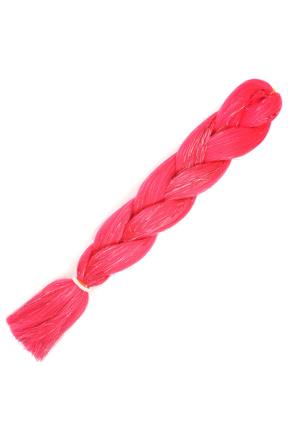 E Bulurum Si̇mli̇ Koyu Pembe Örgülük Saç 100 Gr.