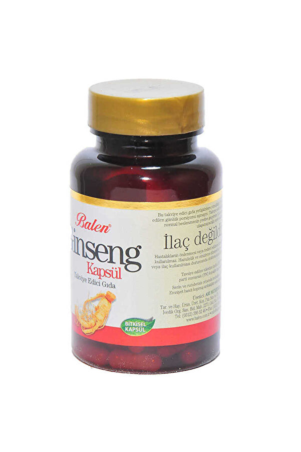 Ethab Ti̇caret Gi̇nseng 60 Kapsül