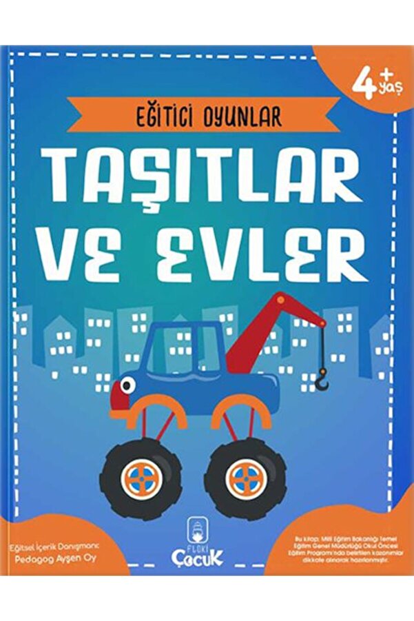 İthaki̇ Yayınları Eği̇ti̇ci̇ Oyunlar – Taşıtlar Ve Evler