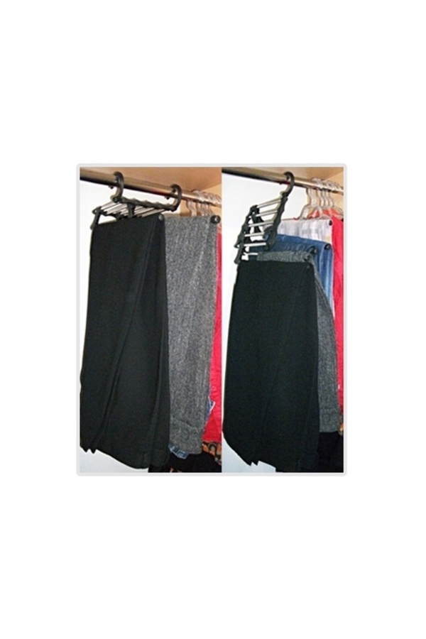 Go İthalat Magi̇c Hanger 5İn1 Pantolon Askısı (4457)