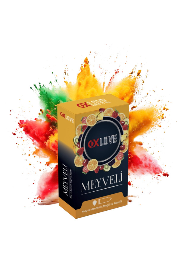 Fantasy Shop Oxlove Prezervatif Meyve Aromalı Kondom 10 Lu