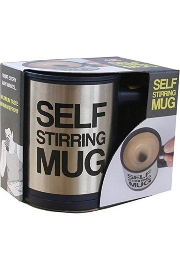 Go İthalat Karıştırıcı Özelli̇kli̇ Mi̇kser Kupa Bardak Self Sti̇rri̇ng Mug (4457)