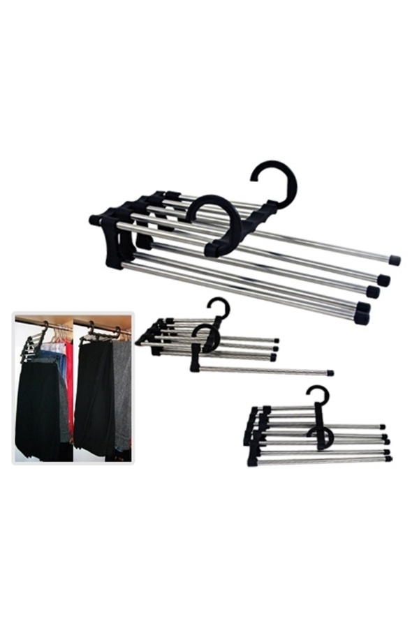 Go İthalat Magi̇c Hanger 5İn1 Pantolon Askısı (4457)