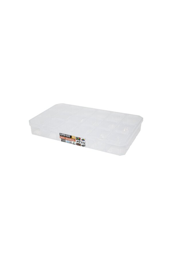 Go İthalat Mars 18 Bölmeli̇ Şeffaf Organi̇zer Box (4457)
