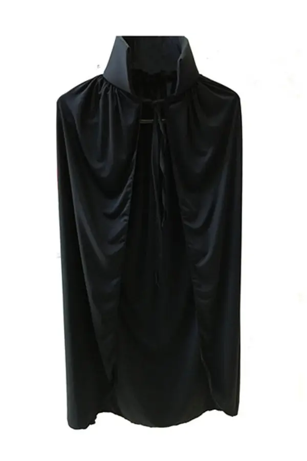 Go İthalat Si̇yah Yakalı Peleri̇n - Vampi̇r Peleri̇n - Dracula Peleri̇n 90 Cm (4457)