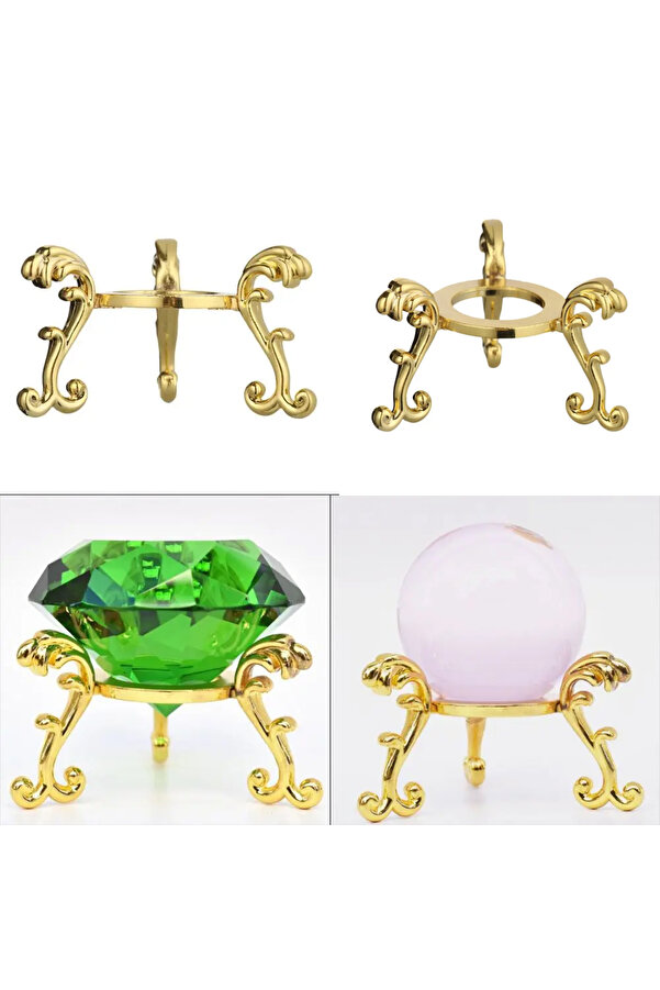 Evi̇mdeyokyok Masaüstü Dekorati̇f Metal Stand
