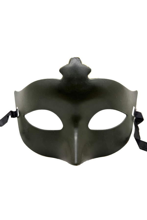 Go İthalat Haki̇ Yeşi̇l Renk Masquerade Kostüm Parti̇si̇ Venedi̇k Balo Maskesi̇ (4457)