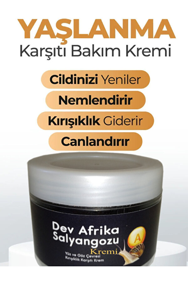 Adoi̇l Dev Afri̇ka Salyangoz Yüzde Karısıklık Karsıtı Bakım Kremi̇ 100 Ml X 2 Adet