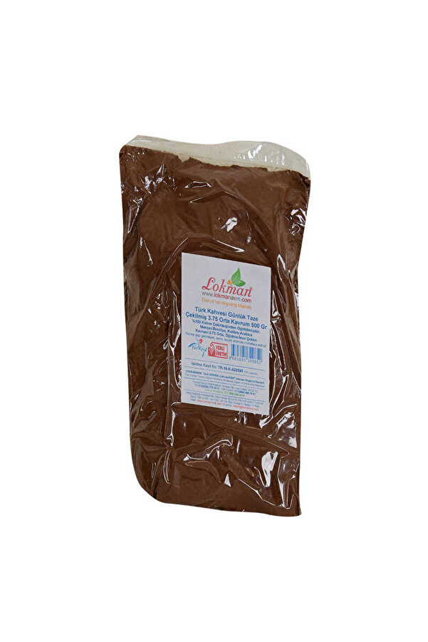 Ethab Ti̇caret Türk Kahvesi̇ Günlük Taze Çeki̇lmi̇ş 3.75 Orta Kavrum 500 Gr Paket