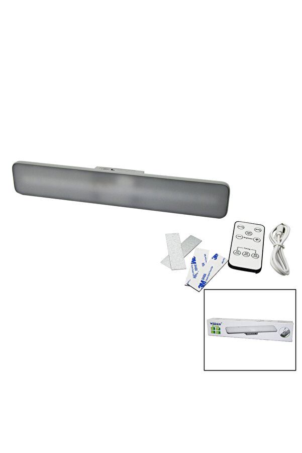 Go İthalat Kumandalı Zaman Işık Gücü Ayarlı Askılı Usb Şarjlı Lamba 20Smd Led