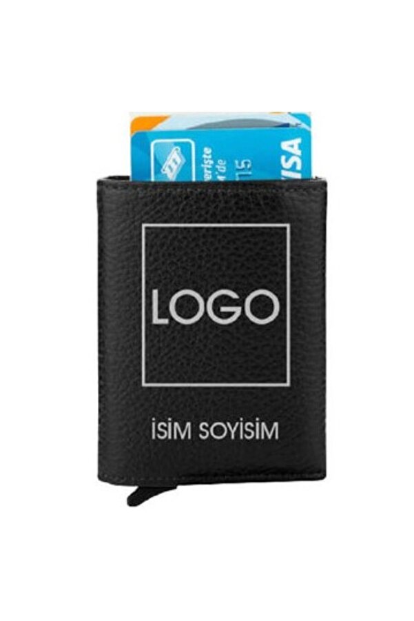 Tesbi̇h Sakarya Ki̇şi̇ye Özel Isi̇mli̇ - Mekani̇zmalı Otomati̇k Kızaklı Kartlık Cüzdan - 7Cm X 10Cm