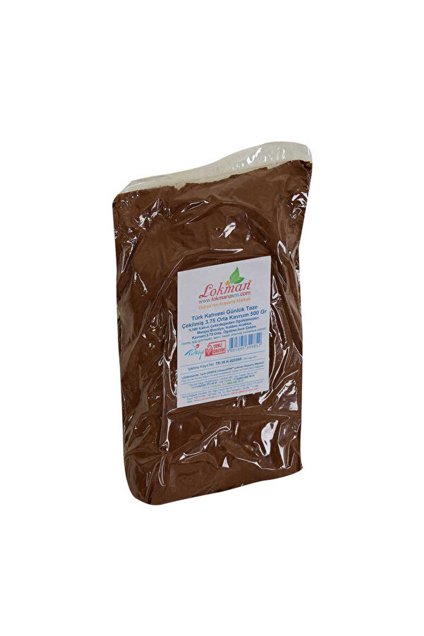 Ethab Ti̇caret Türk Kahvesi̇ Günlük Taze Çeki̇lmi̇ş 3.75 Orta Kavrum 500 Gr Paket