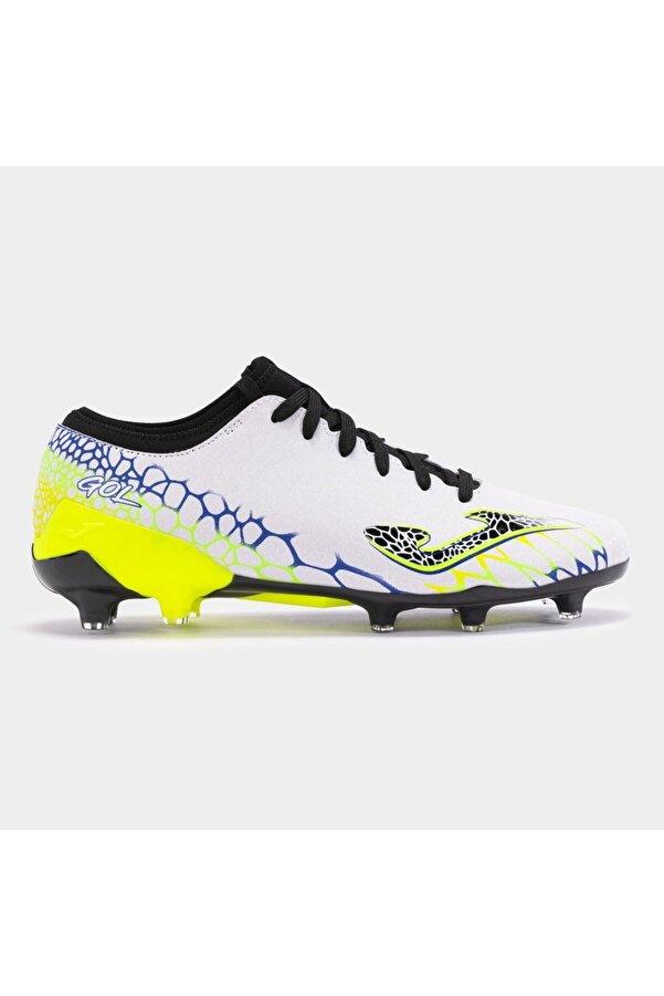 Joma Gol 2402 Whıte Royal Green Fırm Ground Erkek Beyaz - Saks - Yeşi̇l Krampon Golw2402Fg