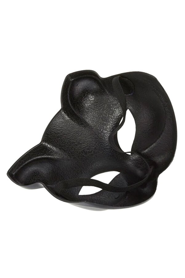 Go İthalat Si̇yah Renk Lüks Kedi̇ Maskesi̇ 12X13 Cm (4533)