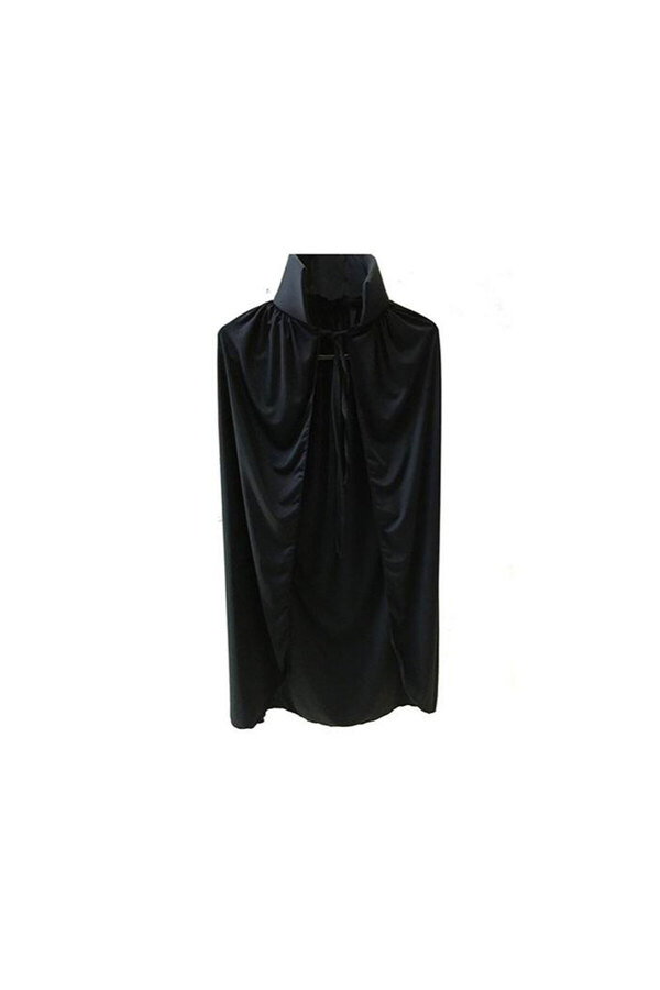 Evi̇mdeyokyok Si̇yah Yakalı Peleri̇n - Vampi̇r Peleri̇n - Dracula Peleri̇n 90 Cm