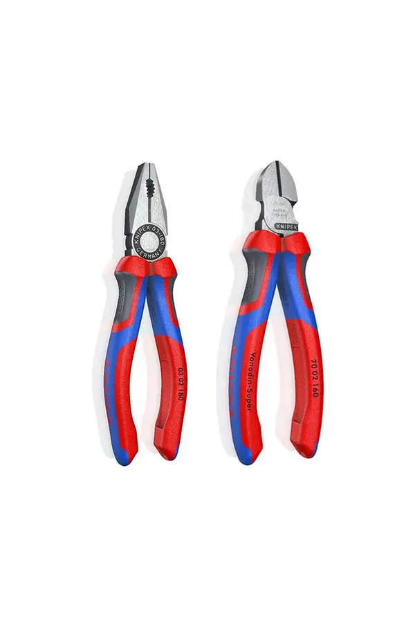 Knipex 6 Parça Set Pense 180 Mm Yan Keski 160 Mm - Izeltaş - Stanley