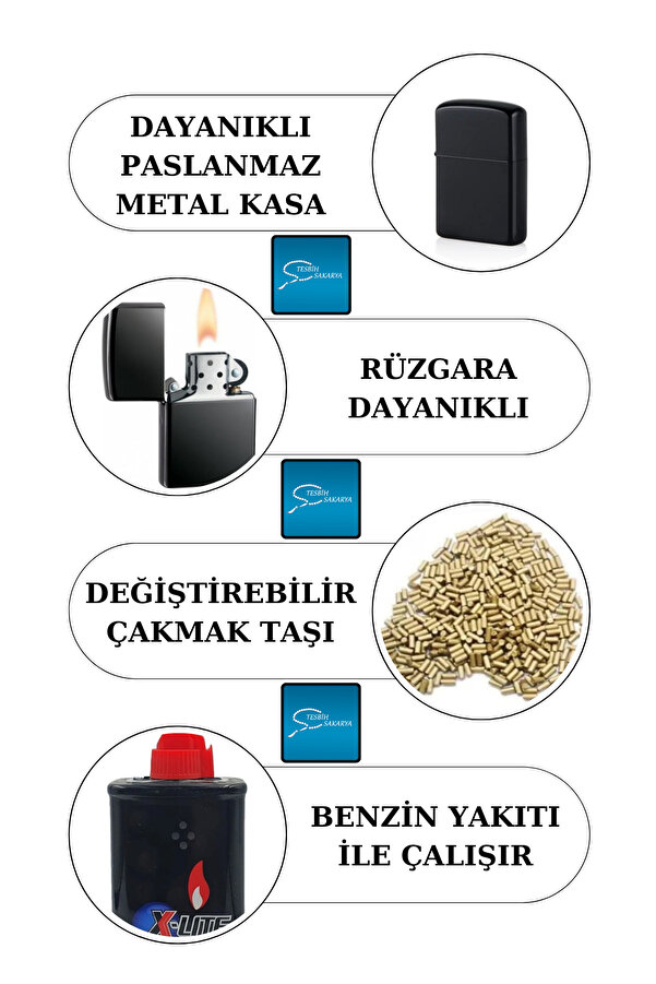Tesbi̇h Sakarya Ki̇şi̇ye Özel İsi̇mli̇ -  Benzi̇nli̇ Çakmak - Model 1 - Fati̇h Sultan Mehmet