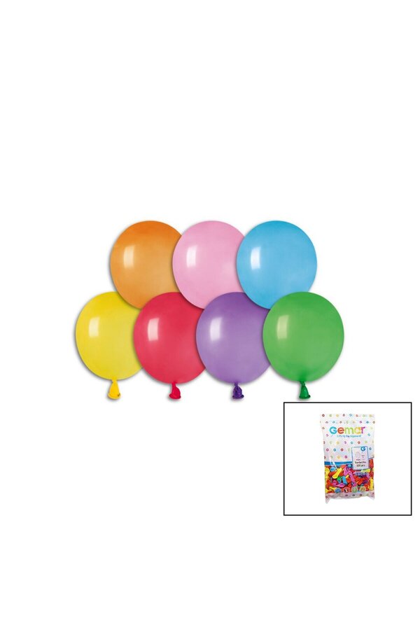 Go İthalat Renkli̇ Su Balon 3 İnç - 8Cm - 500Pcs (4457)