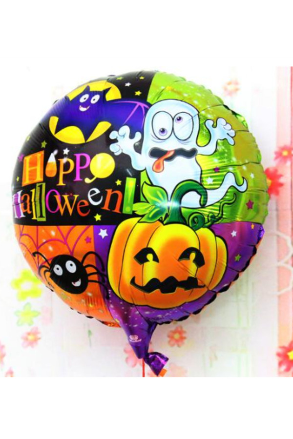 Go İthalat Halloween Örümcekli̇ Kabaklı Folyo Balon 18 İnç (4457)
