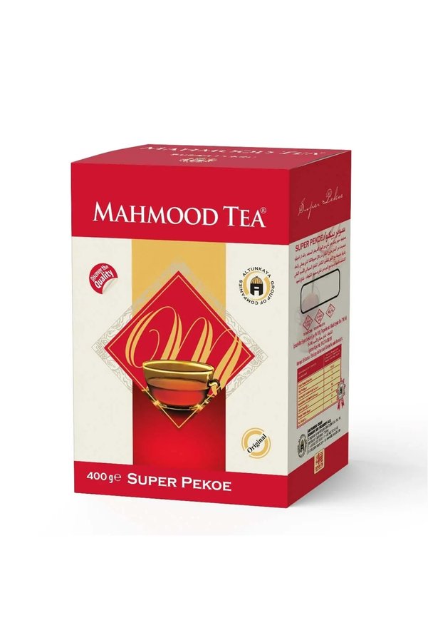 Mahmood Tea Super Pekoe Ithal Seylan Sri Lanka Ceylon Dökme Çayı 400 G
