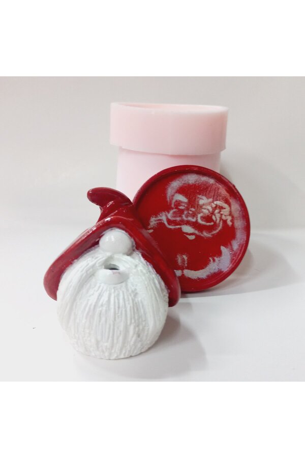 Kalıpcınızburada Noel Baba Tütsülük Si̇li̇kon Kalıp - K5534
