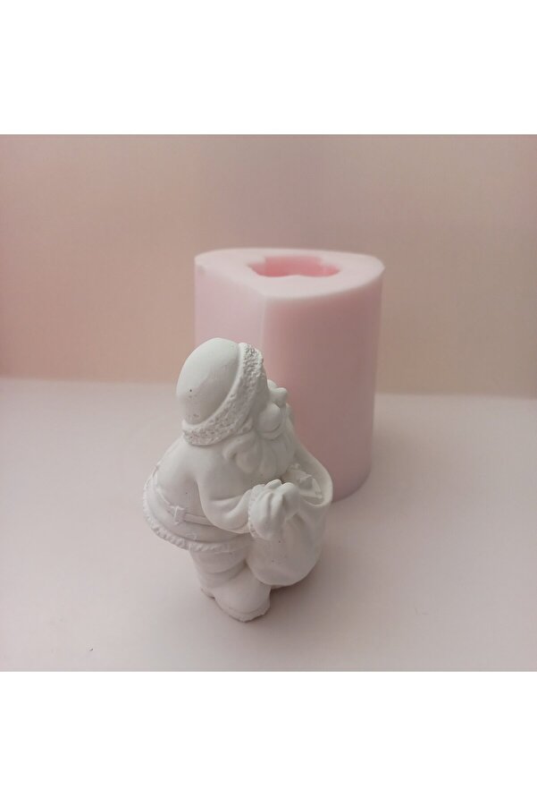 Kalıpcınızburada Noel Baba Bi̇blo Si̇li̇kon Kalıp - K7542