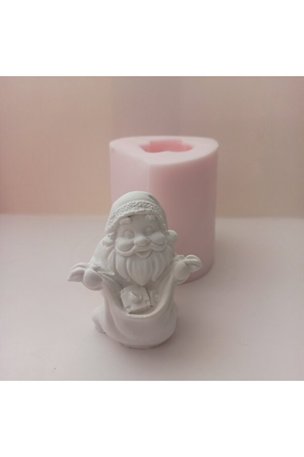 Kalıpcınızburada Noel Baba Bi̇blo Si̇li̇kon Kalıp - K7542