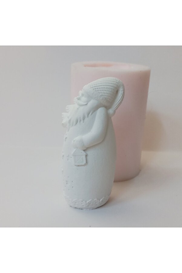 Kalıpcınızburada Yıldızlı Noel Baba Si̇li̇kon Kalıp - K7585