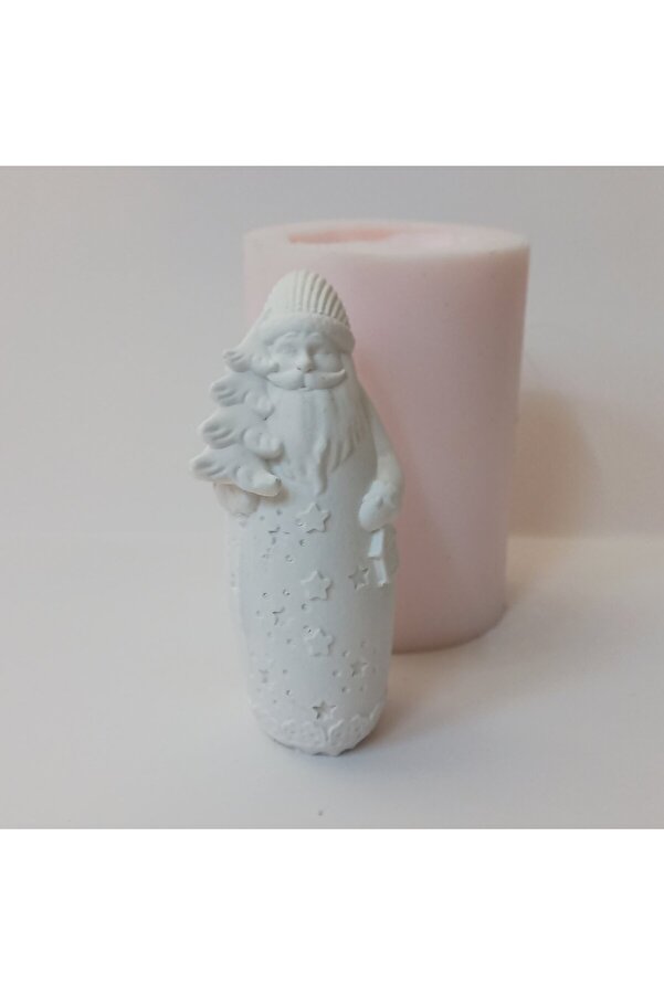 Kalıpcınızburada Yıldızlı Noel Baba Si̇li̇kon Kalıp - K7585