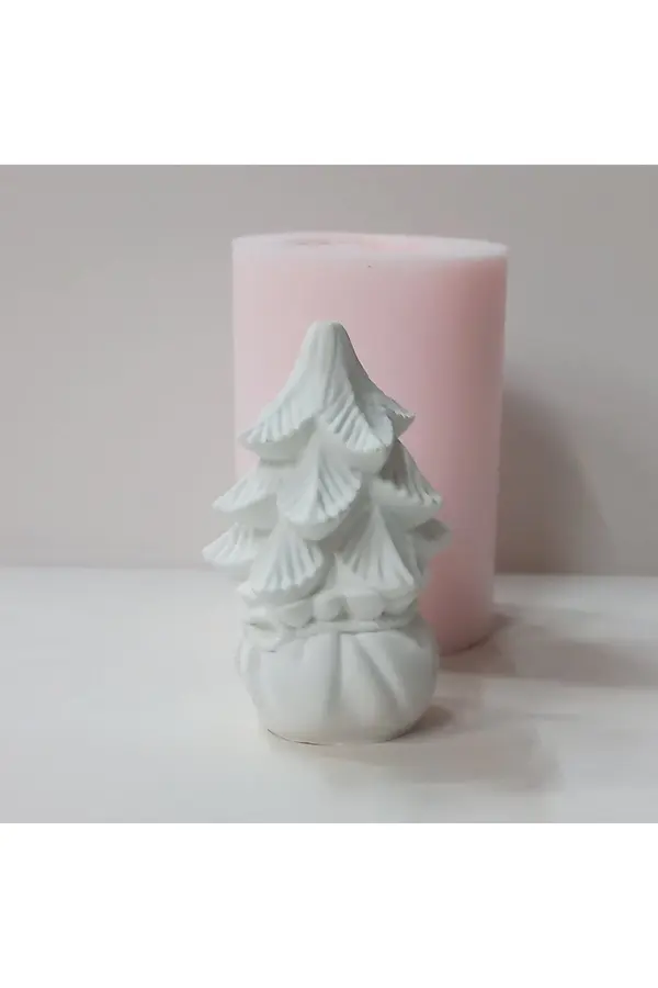 Kalıpcınızburada Noel  Ağaçç Si̇li̇kon Kalıp - K7599