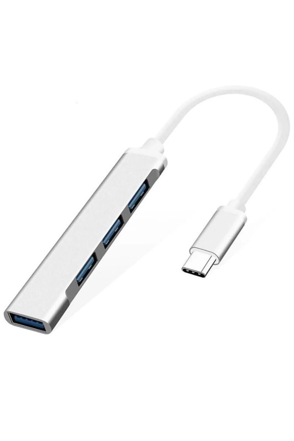 Genel Markalar Type C Girişli Usb Çoklayıcı Usb - 4 Type-C Girişli Usb Çoğaltıcı Usb Hub Usb 3.0 4-port Hub