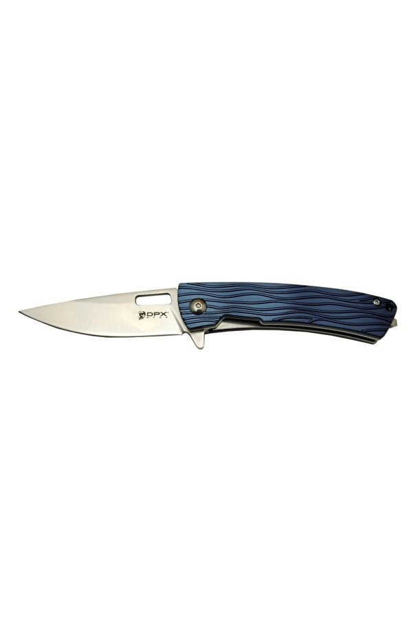 Dpx Gear Aculus F004 Bl Mavi̇ Kurtarma / Kamp Çakı 18Cm - Yarı Otomati̇k, Cam Kırma Aparatlı, Kemerli̇