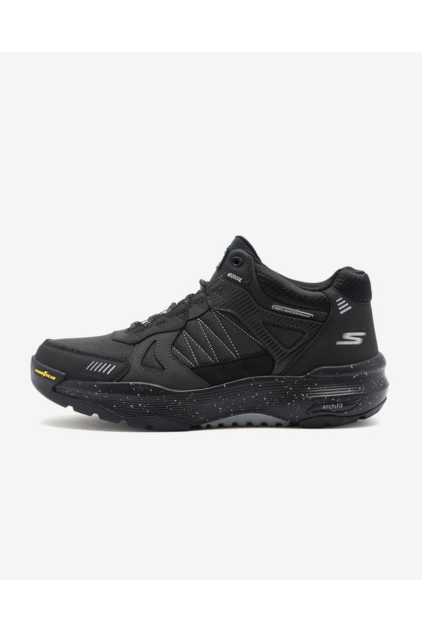 SKECHERS GO Walk Arch FIT Outdoor - Dallas Erkek Siyah Outdoor Bot 216471 BBK