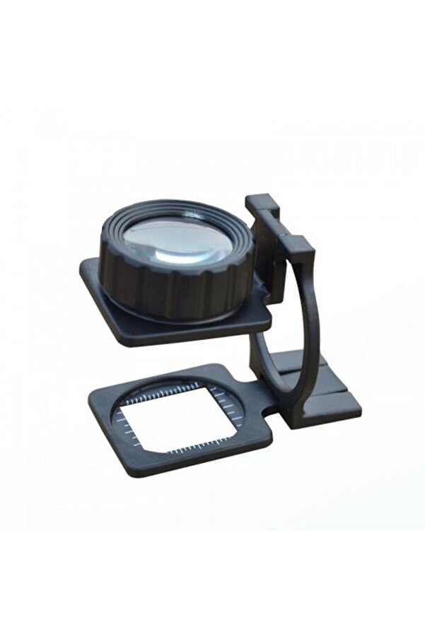 Teksti̇lci̇ler Içi̇n Kumaş Kontrolü Büyüteç Katlanan Metal 15X Büyütme Tdrtr