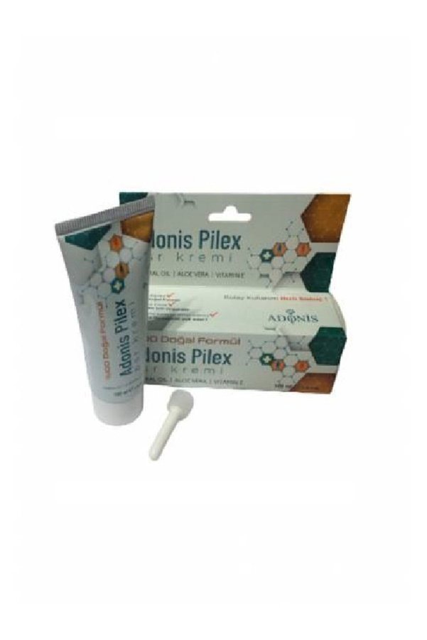Adonis Pilex Yoğun Onarıcı Bitkisel Bakım Kremi H.emoroid / B.asur İçin - Çatlak Şişlik ve Acı Hissine Karşı Rahatlatıcı 100 ml