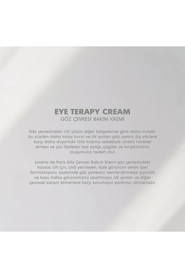 L Ovena De Pari̇s - Eye Terapy Cream - 30 Ml