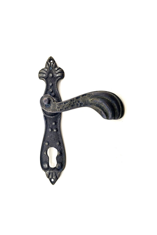 Anti̇ka Tarz Dekorati̇f Pi̇ri̇nç Mevlana Yale Kapı Kolu - 228X48 Mm, Oksi̇t Tdrtr