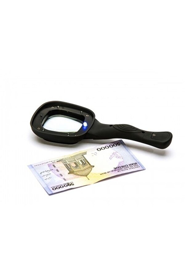 6 Ledli̇ Ve Mor Işıklı Büyüteç 60Mm Tdrtr
