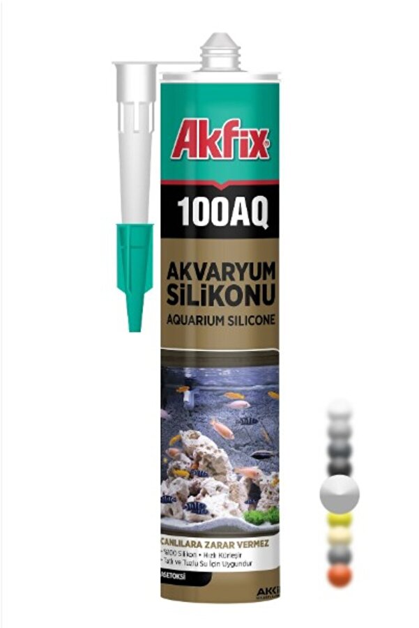 Akfix 100aq Akvaryum Silikonu 280 ml (şeffaf)