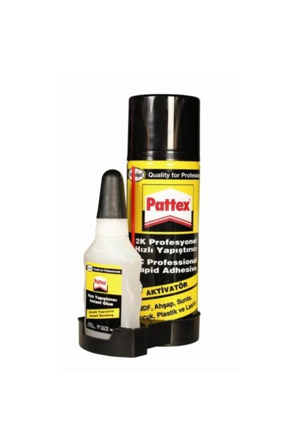 2K Profesyonel Hızlı Yapıştırıcı 200 Ml Aerosol 50 Ml Şi̇şe